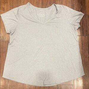 Torrid V-Neck Short Sleeve Top